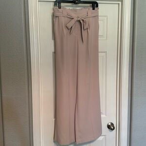 Express wide leg pants with belt